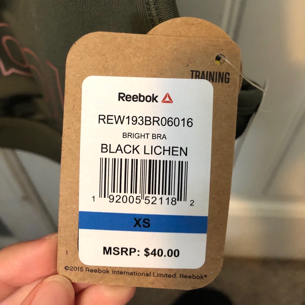 Green Reebok bra - Picture 3 of 4